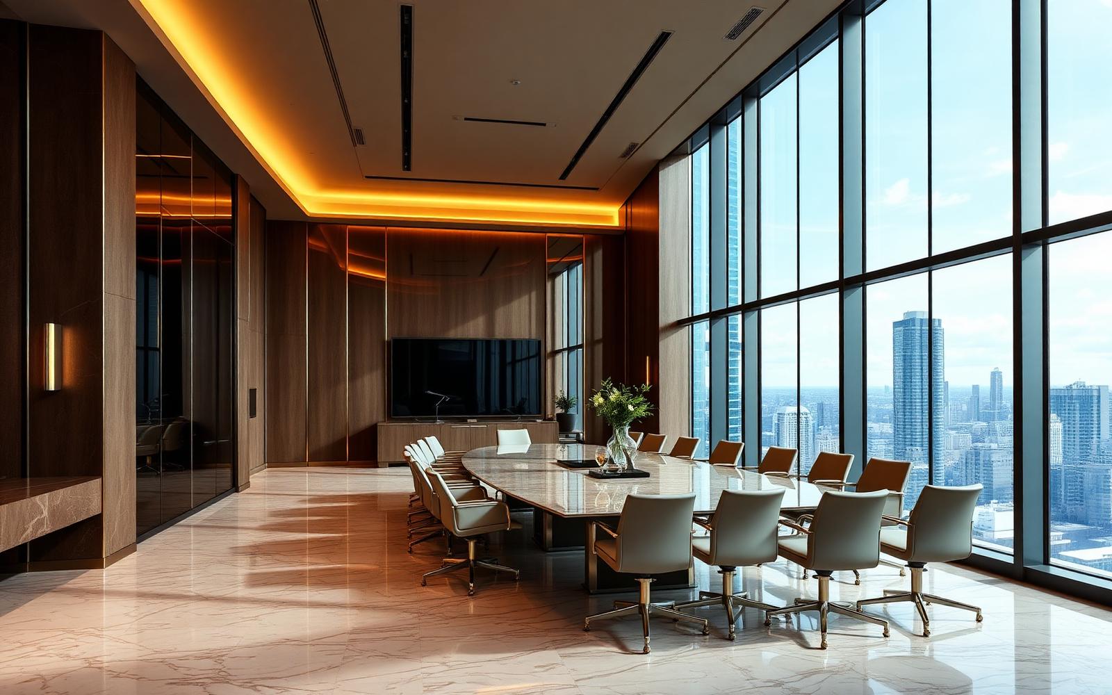 Premium Grade-A office interiors
